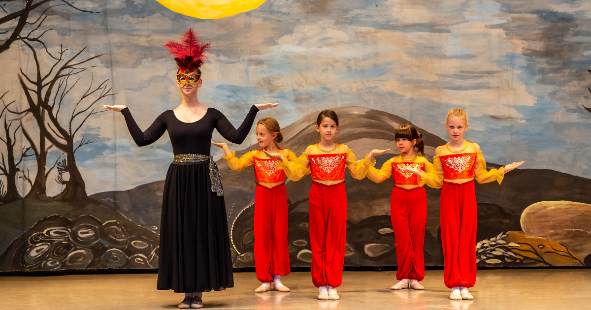 Ballett-Unterricht in den Sommerferien